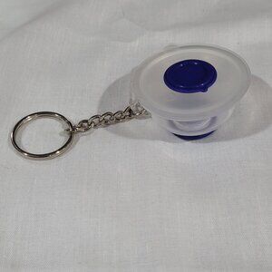 Vintage Tupperware Mixing Bowl Keychain